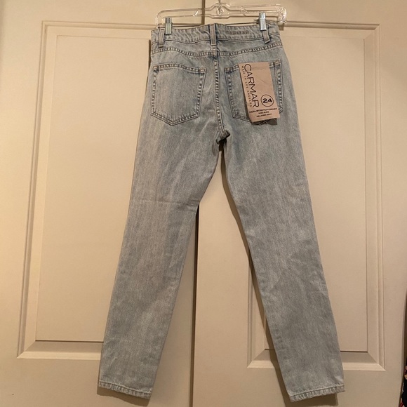 NWT LF Carmar Distressed Mid-Rise Jeans Size 24 - Picture 4 of 8